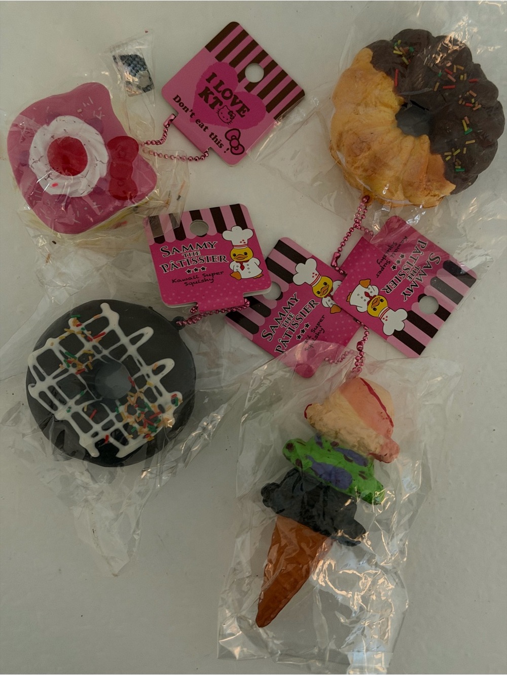 Sammy The Patissier / Hello Kitty Squishy Bundle